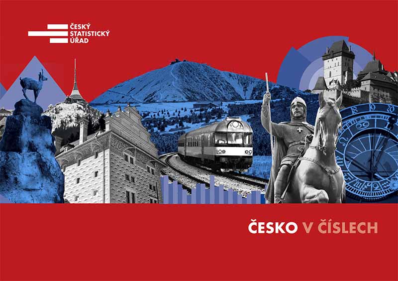 ČSÚ vydává unikátní publikaci plnou infografiky Česko v číslech