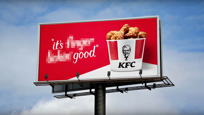 KFC ruší kvůli koronaviru svůj zavedený slogan